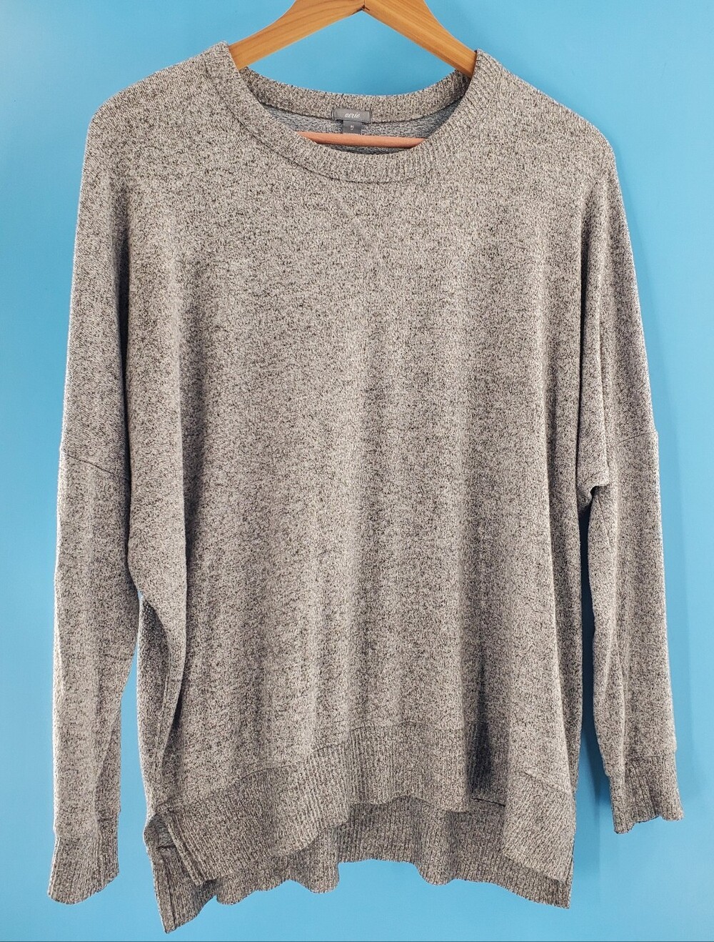 Aerie oversized grey crewneck sweater
